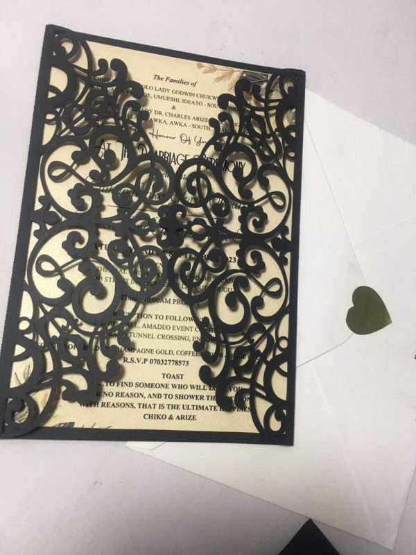 Laser-cut invite A06 2folds - Image 13