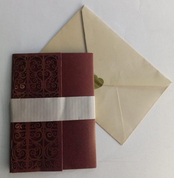 Laser-cut invite A06 3folds - Image 7