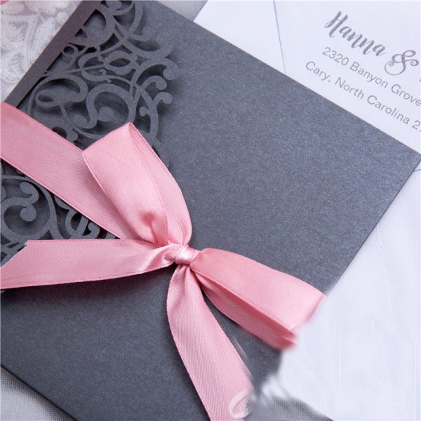 Laser-cut invite A07 3folds - Image 6