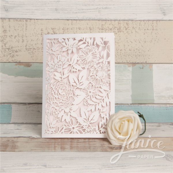 Laser-cut invite single fold - Image 3