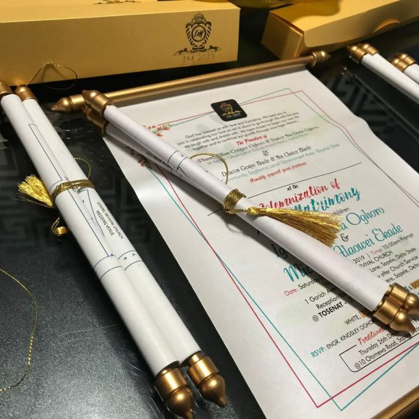 Scroll invites