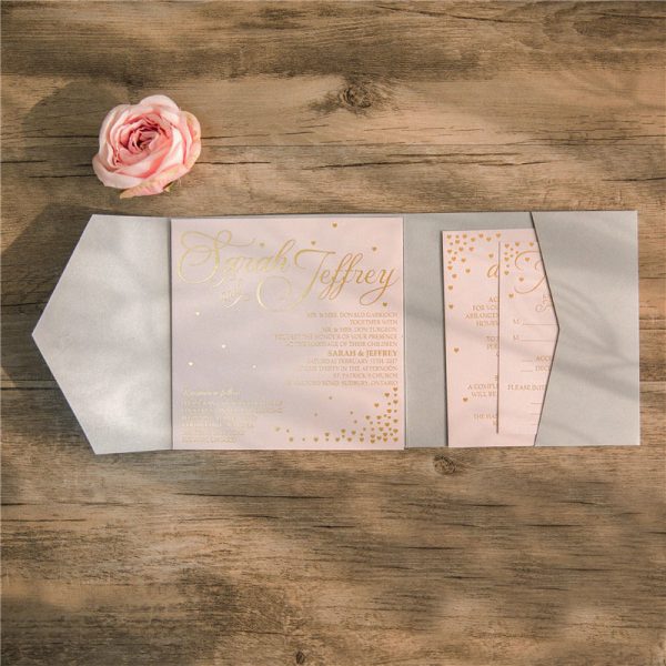 Non- laser invites 3folds